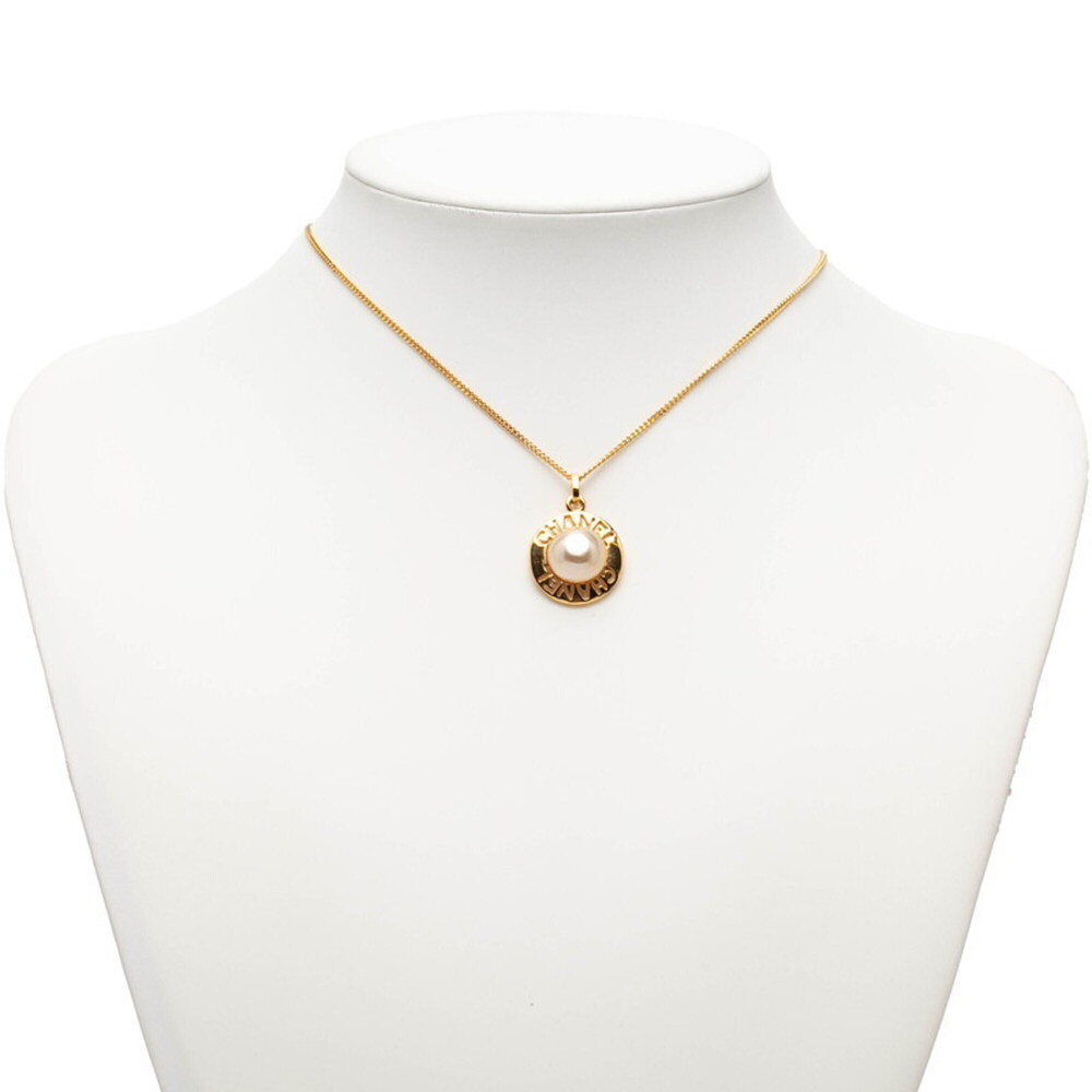 CHANEL Gold Pearl Necklace - Picture 5 of 5